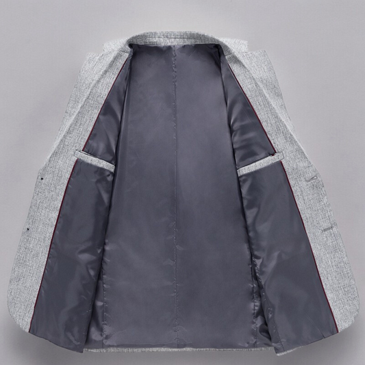 Blazer Women's Wool Tailored Silk Lined