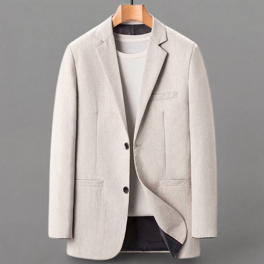 Blazer Women's Wool Tailored Silk Lined