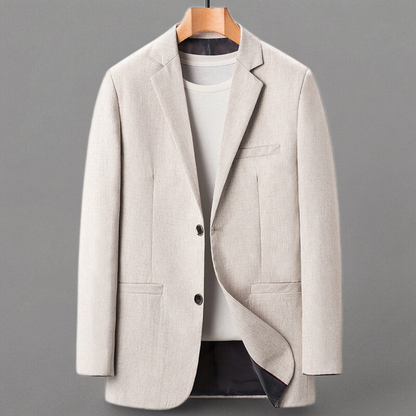 Blazer Women's Wool Tailored Silk Lined