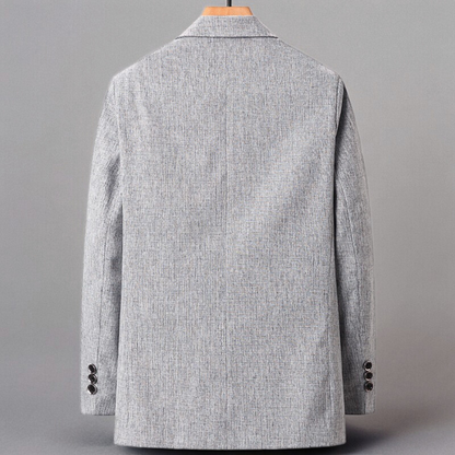 Blazer Women's Wool Tailored Silk Lined