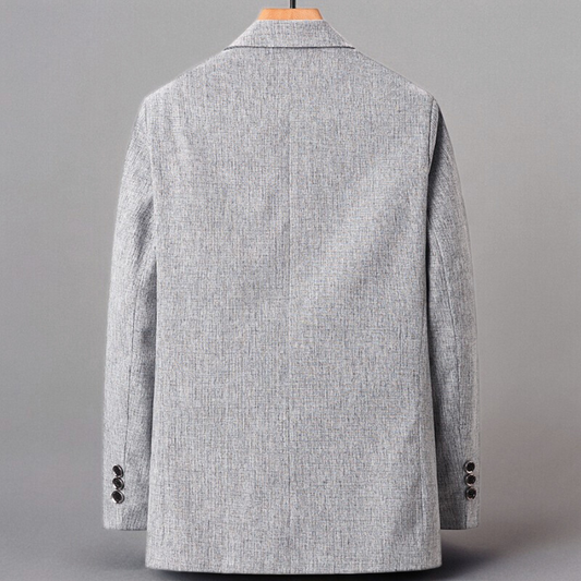 Blazer Women's Wool Tailored Silk Lined