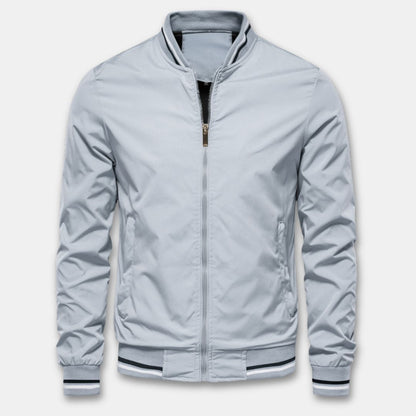 Bomber Jacket Breathable Lightweight Lined Ribbed Cuffs