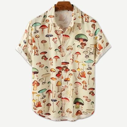 Button Up Shirt Lightweight Breathable Relaxed Fit