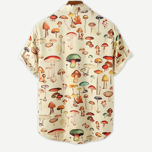 Button Up Shirt Lightweight Breathable Relaxed Fit
