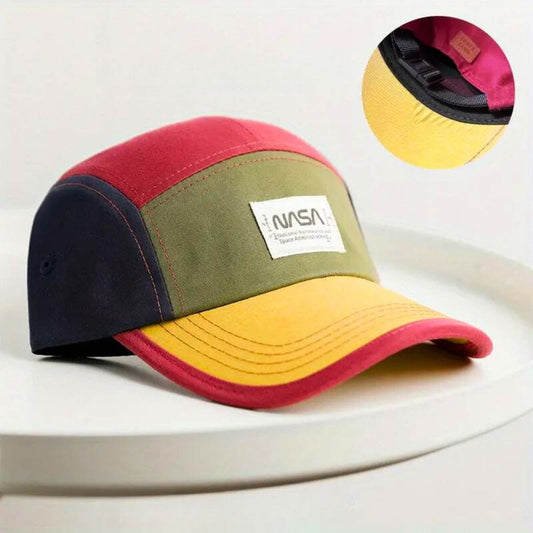 Cap Vintage Patchwork Colorway Adjustable Strap