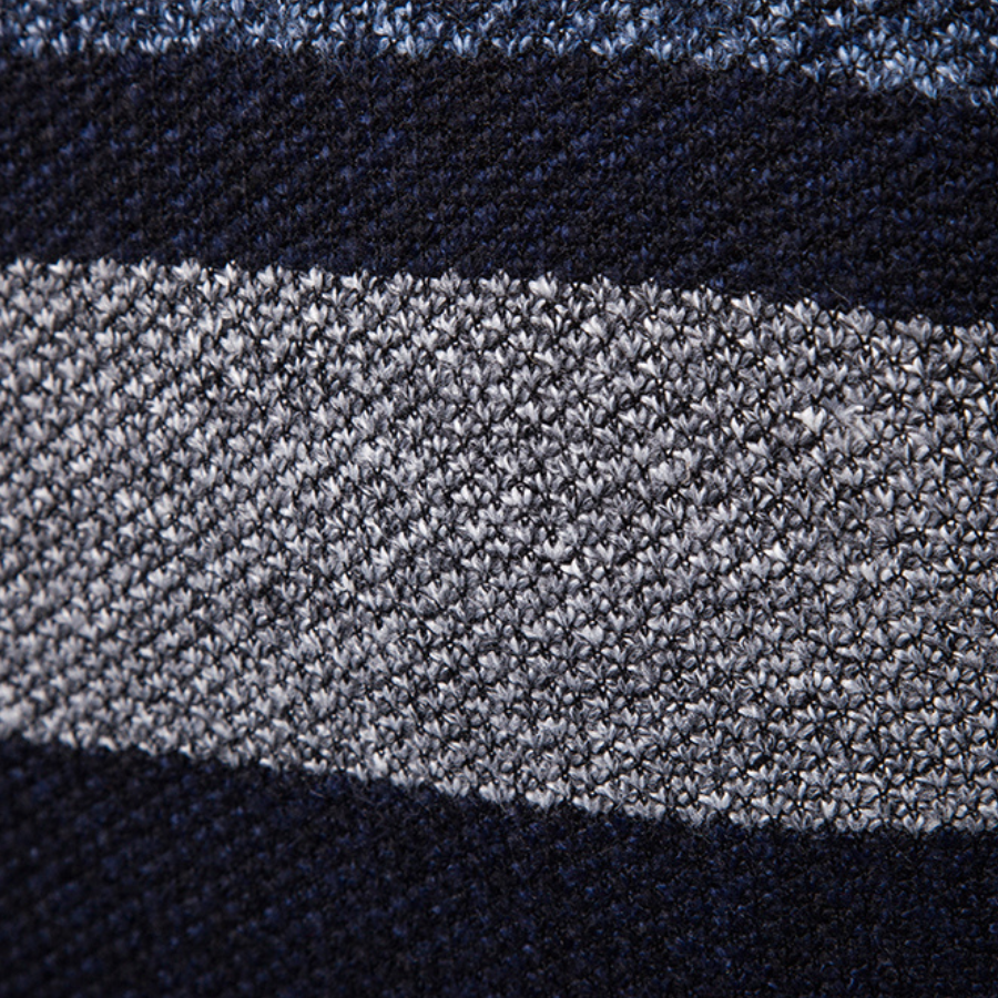 Cardigan Men's Striped Slim Fit