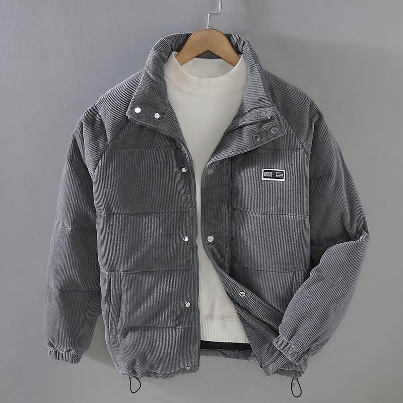 Corduroy Jacket Men's Silky Lined Cotton Filled