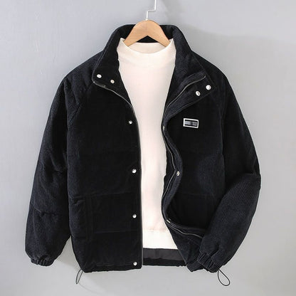 Corduroy Jacket Men's Silky Lined Cotton Filled