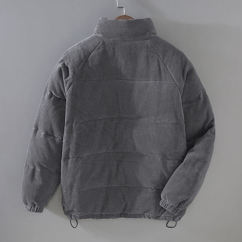 Corduroy Jacket Men's Silky Lined Cotton Filled