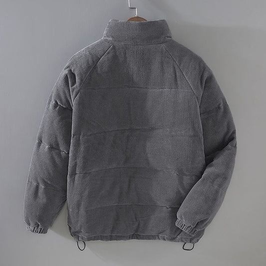 Corduroy Jacket Men's Silky Lined Cotton Filled