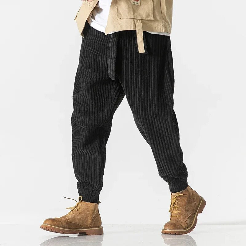 Corduroy Pants Heavyweight Soft Cotton Streetwear
