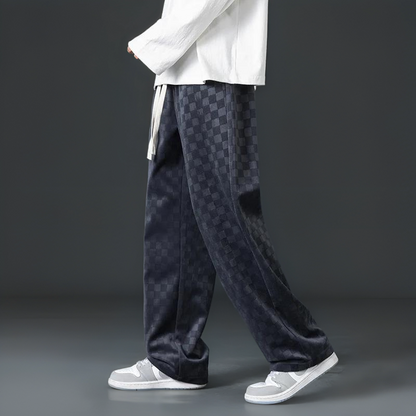 Corduroy Sweatpants Velvety Soft Loose Fit