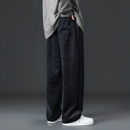Corduroy Sweatpants Velvety Soft Loose Fit
