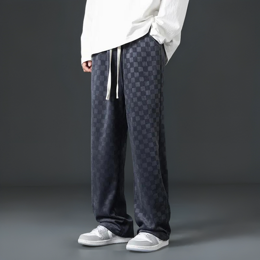 Corduroy Sweatpants Velvety Soft Loose Fit