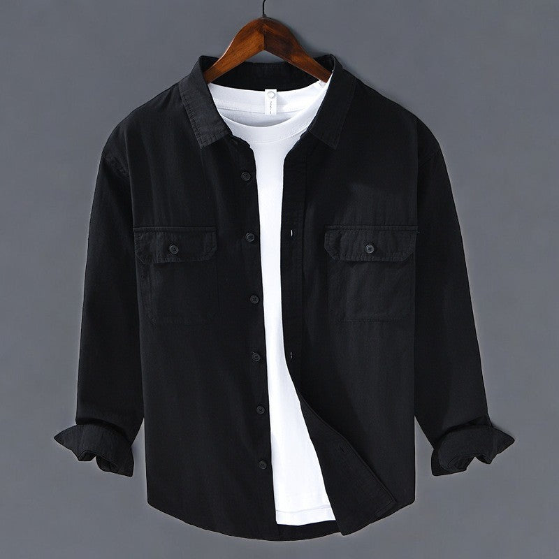Cotton Shirt Lightweight Breathable Tailored Fit