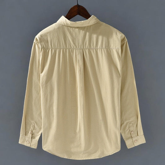Cotton Shirt Lightweight Breathable Tailored Fit