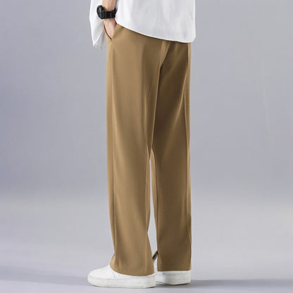 Cotton Sweatpants Silky Lightweight Tailored Fit
