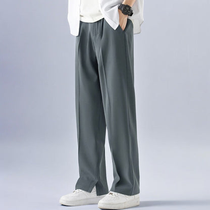 Cotton Sweatpants Silky Lightweight Tailored Fit
