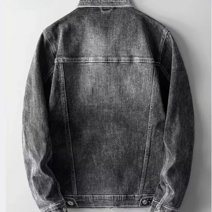 Denim Jacket Lightweight Cotton Tailored Fit