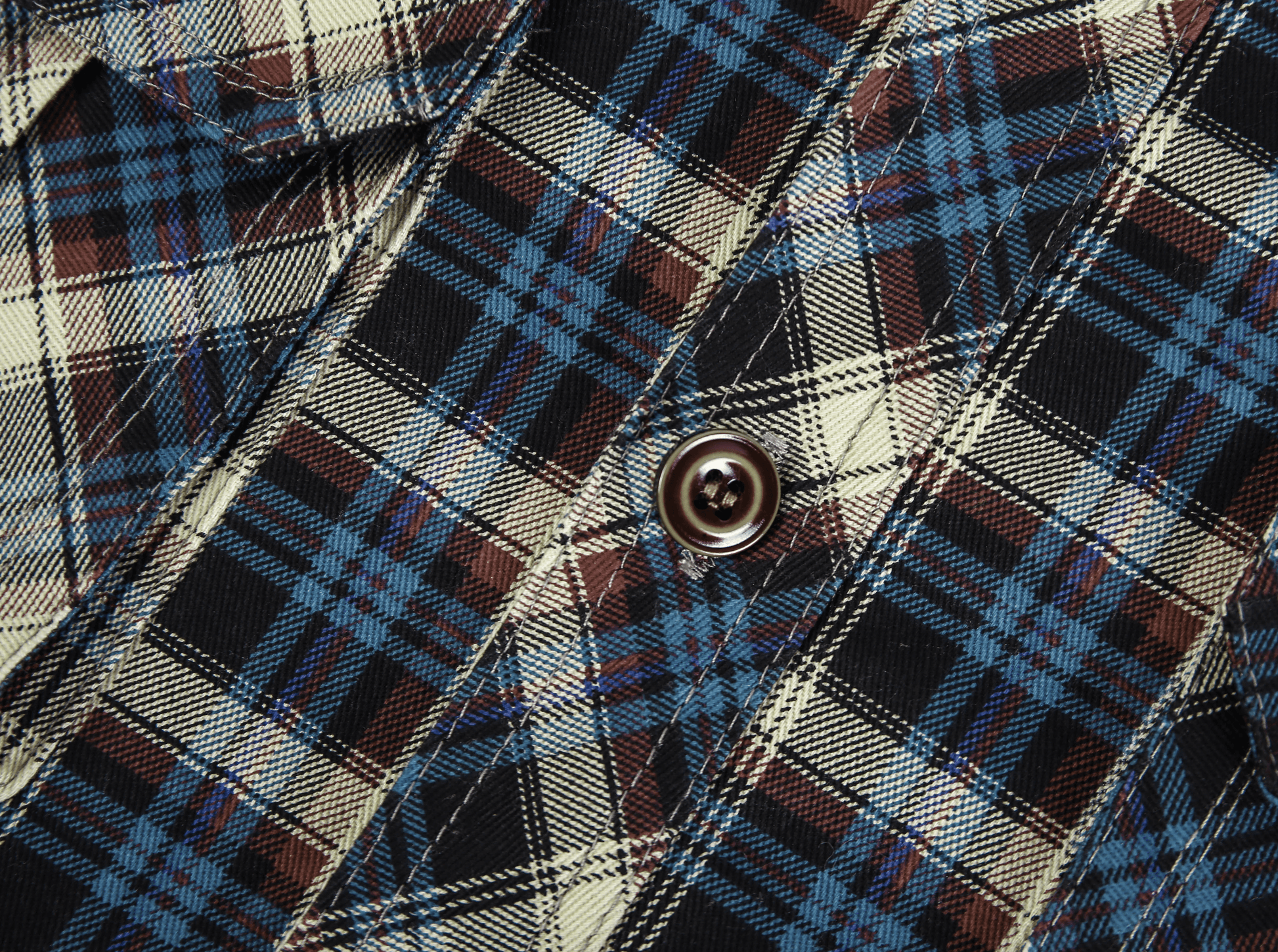 Flannel Jacket Quilted Sleeves Faux Fur Lined