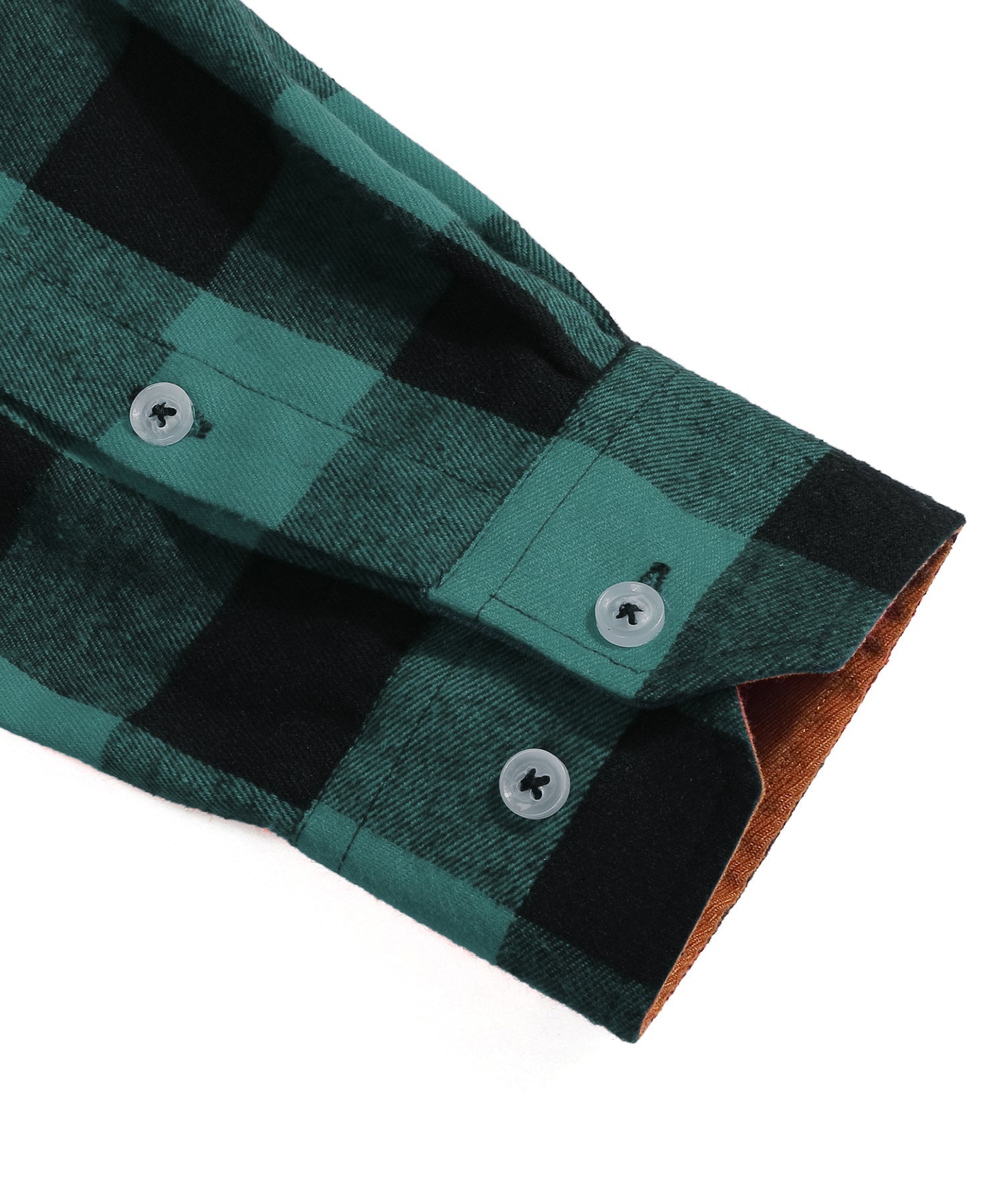 Flannel Shirt Lightweight Plaid Button-Down
