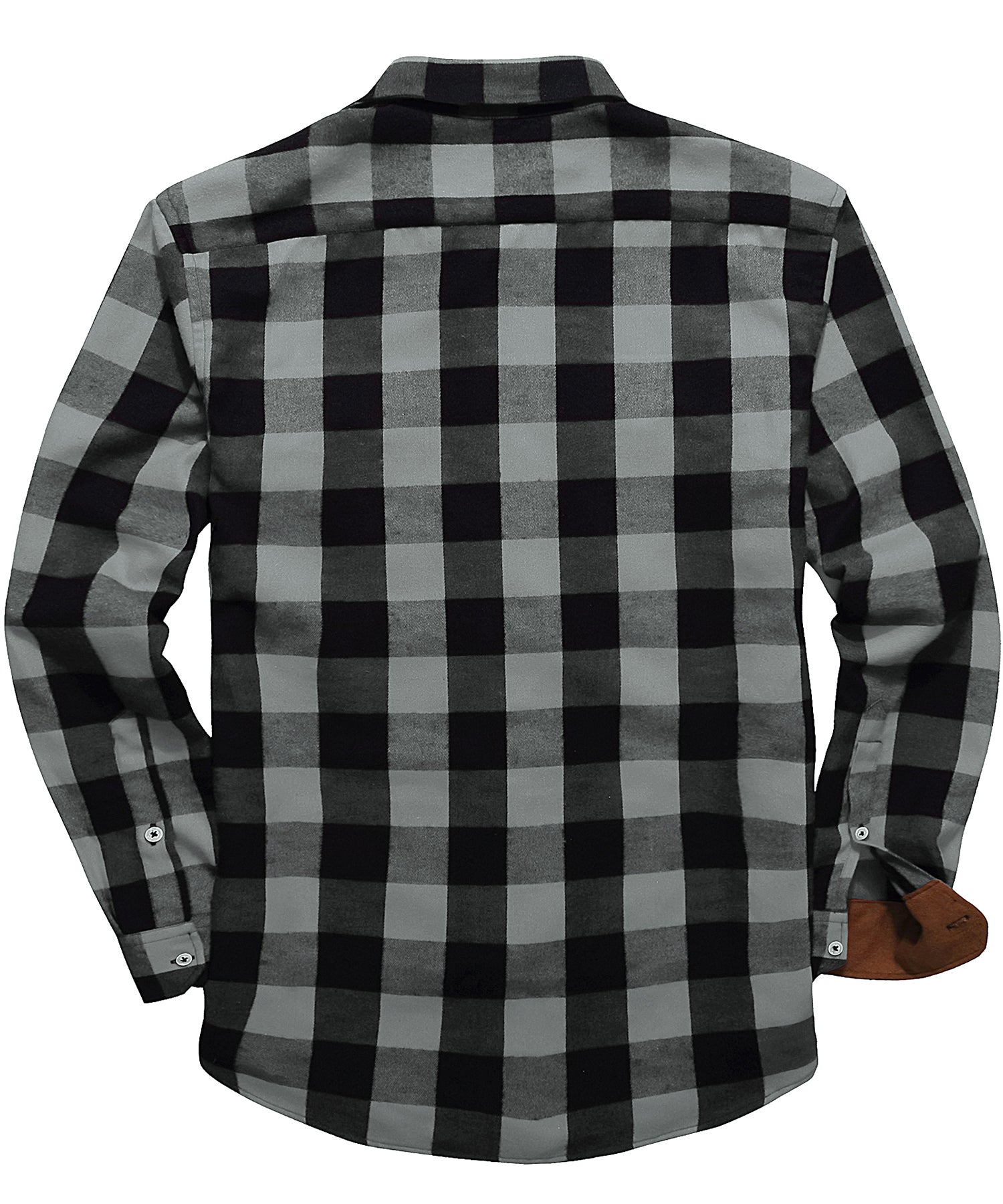 Flannel Shirt Lightweight Plaid Button-Down