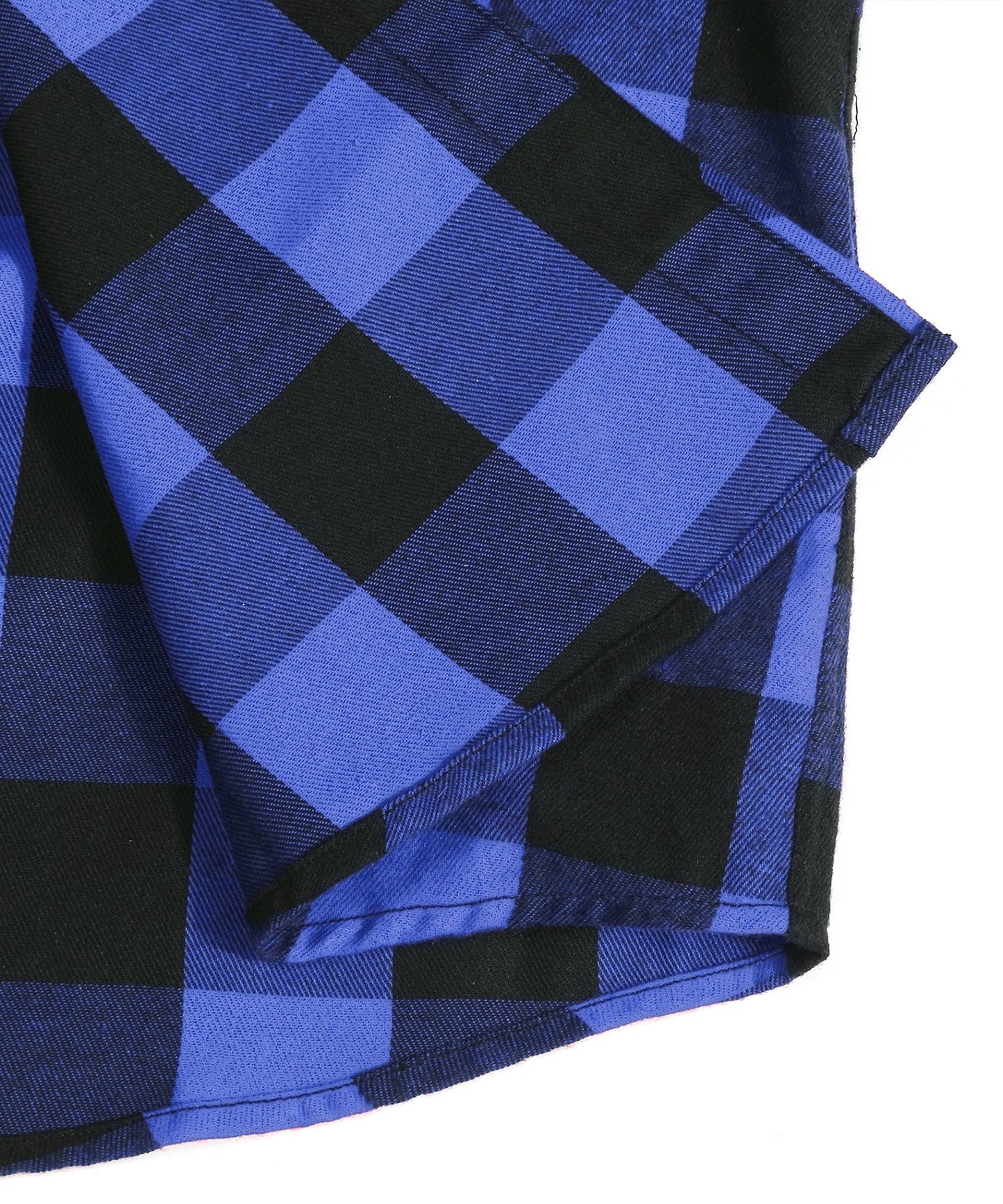 Flannel Shirt Lightweight Plaid Button-Down
