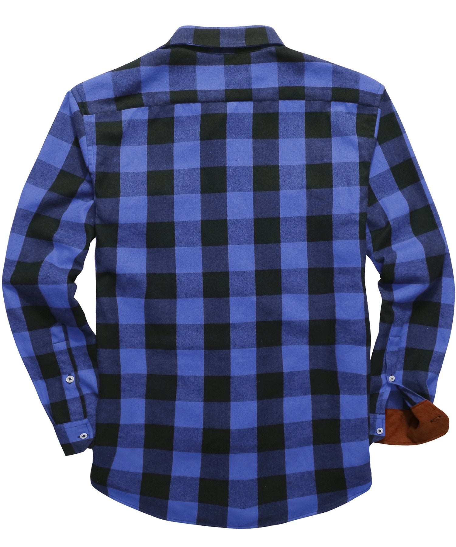 Flannel Shirt Lightweight Plaid Button-Down