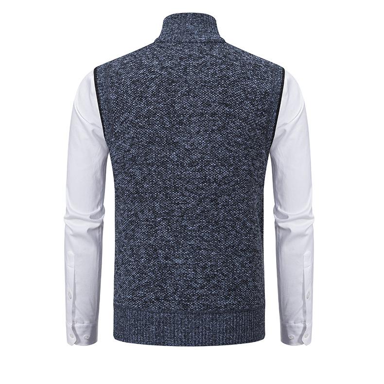 Fleece Vest Sleeveless Timeless Textured Comfortable