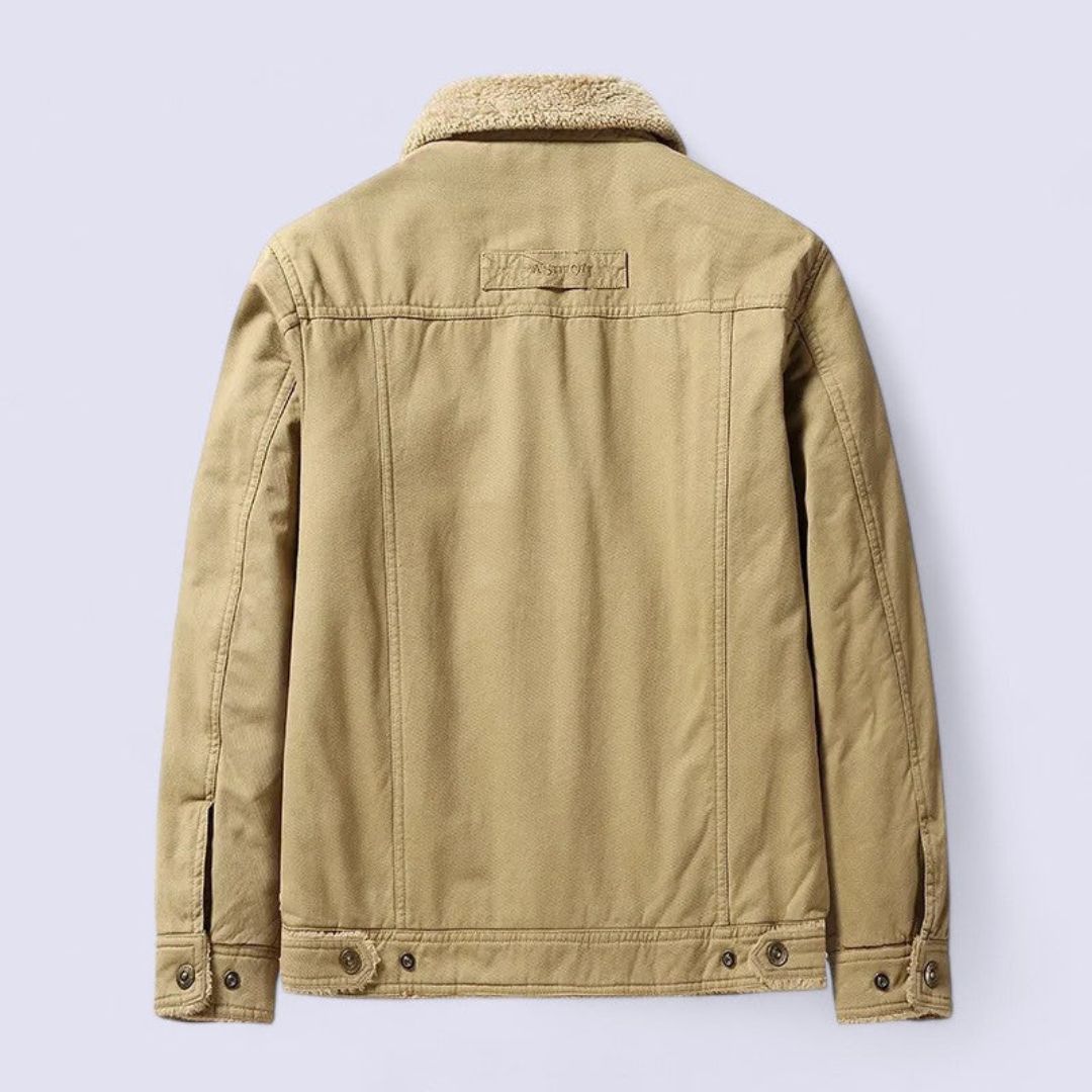 Insulated Cotton Padded Jacket Windproof Deep Pockets