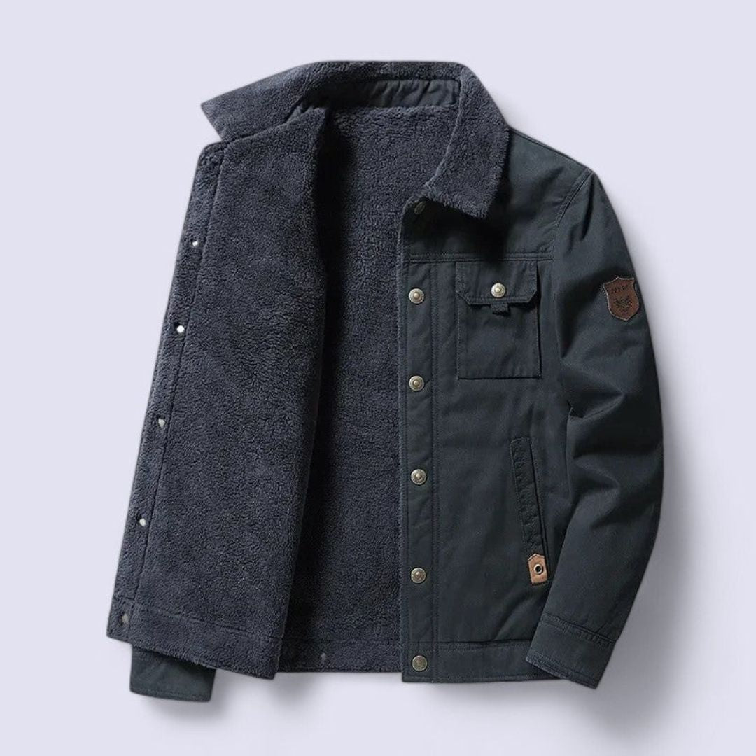 Insulated Cotton Padded Jacket Windproof Deep Pockets