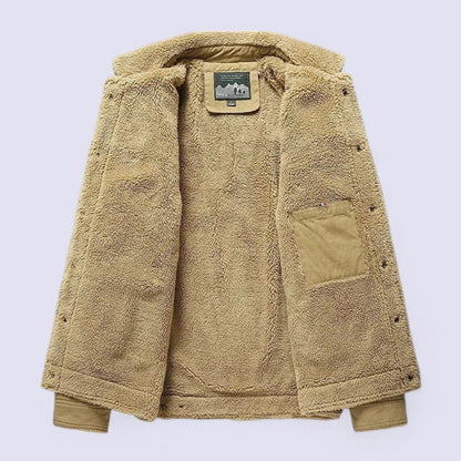 Insulated Cotton Padded Jacket Windproof Deep Pockets