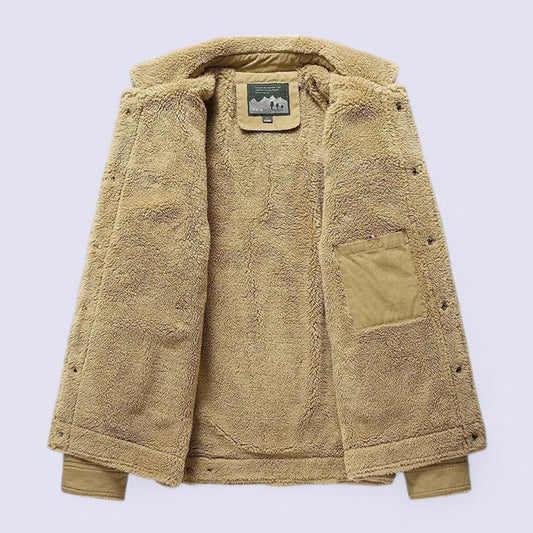 Insulated Cotton Padded Jacket Windproof Deep Pockets