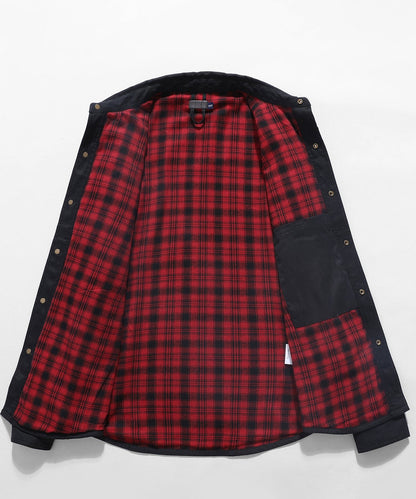 Insulated Outdoor Jacket Cotton Flannel Lined