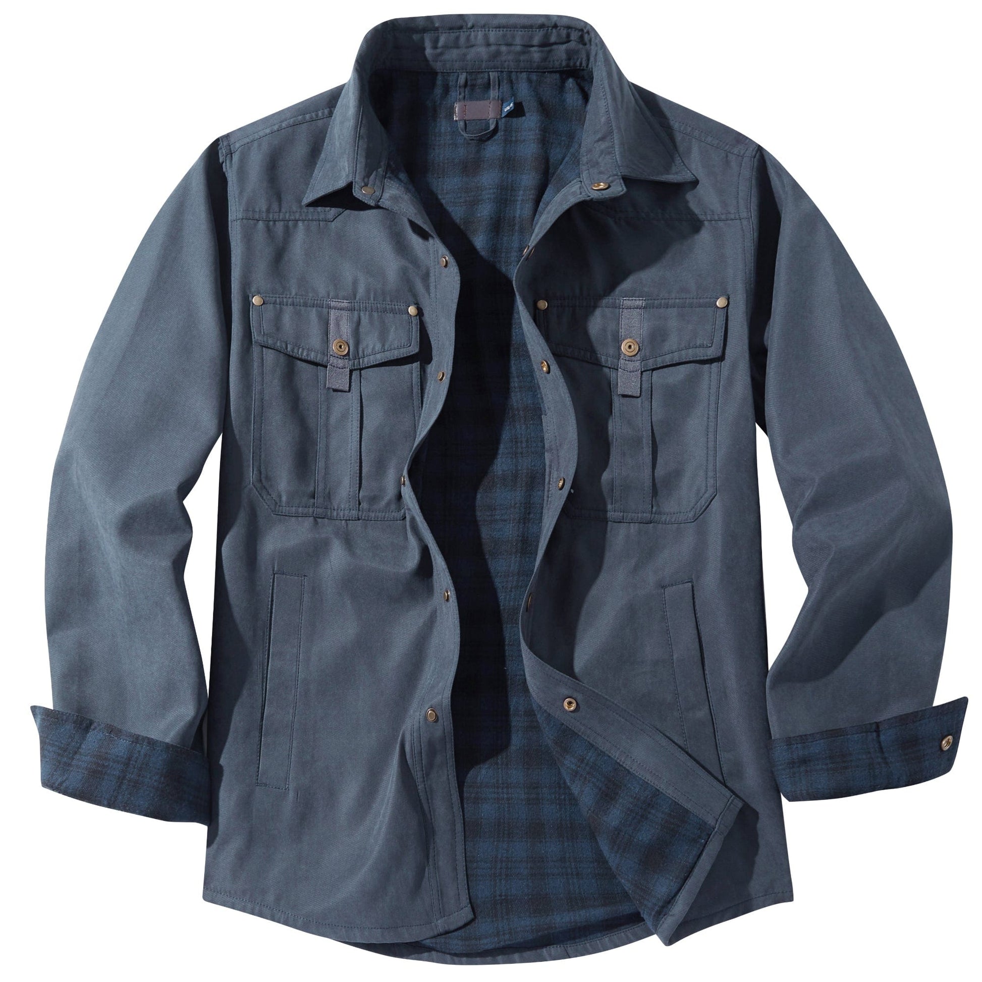 Insulated Outdoor Jacket Cotton Flannel Lined