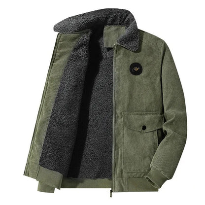 Jacket Corduroy Exterior Soft Cotton Lining