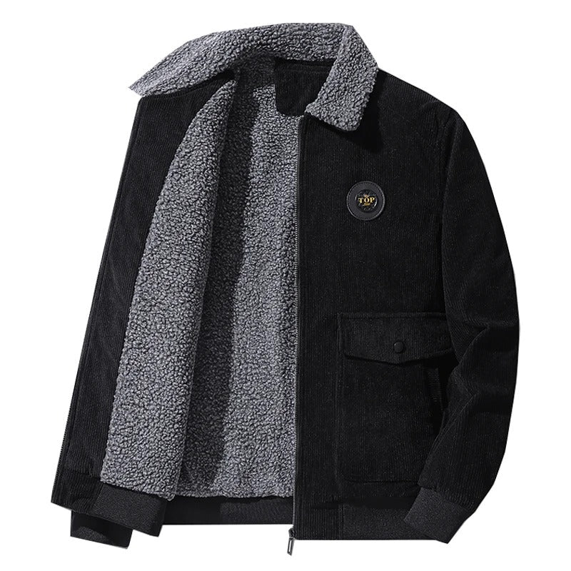 Jacket Corduroy Exterior Soft Cotton Lining