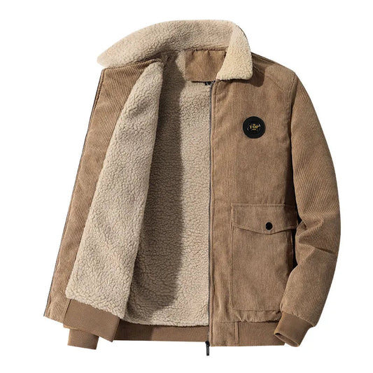 Jacket Corduroy Exterior Soft Cotton Lining