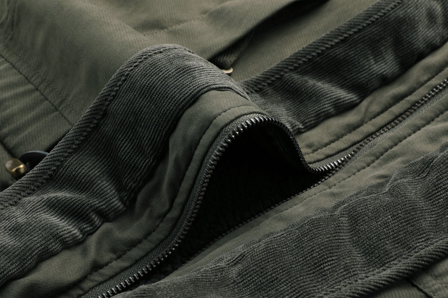 Jacket Insulated Fleece Lined Heavyweight Hood
