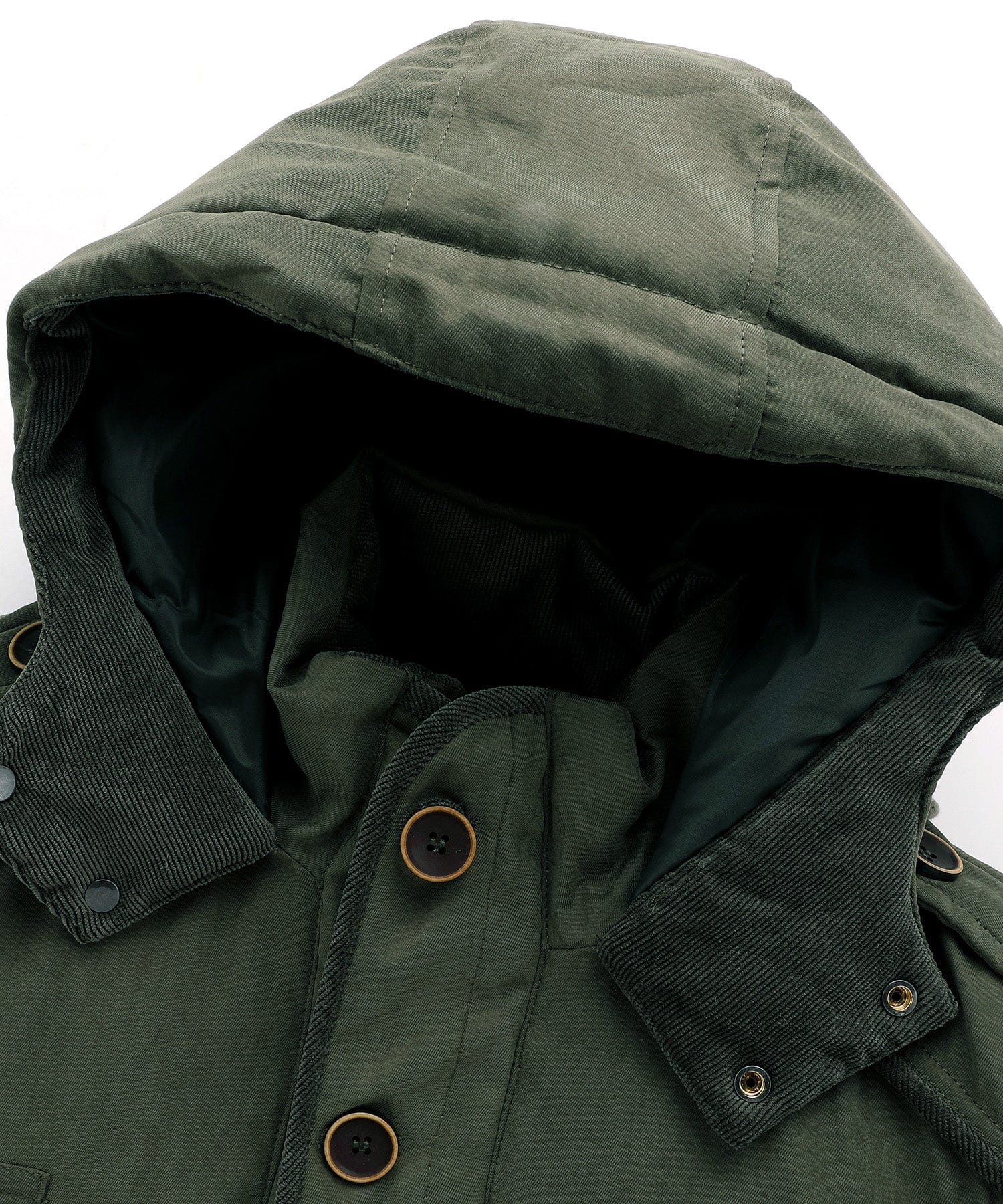 Jacket Insulated Fleece Lined Heavyweight Hood