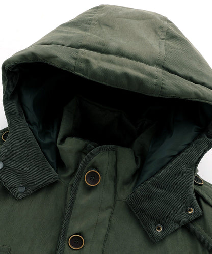 Jacket Insulated Fleece Lined Heavyweight Hood