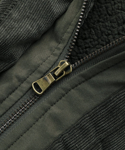 Jacket Insulated Fleece Lined Heavyweight Hood