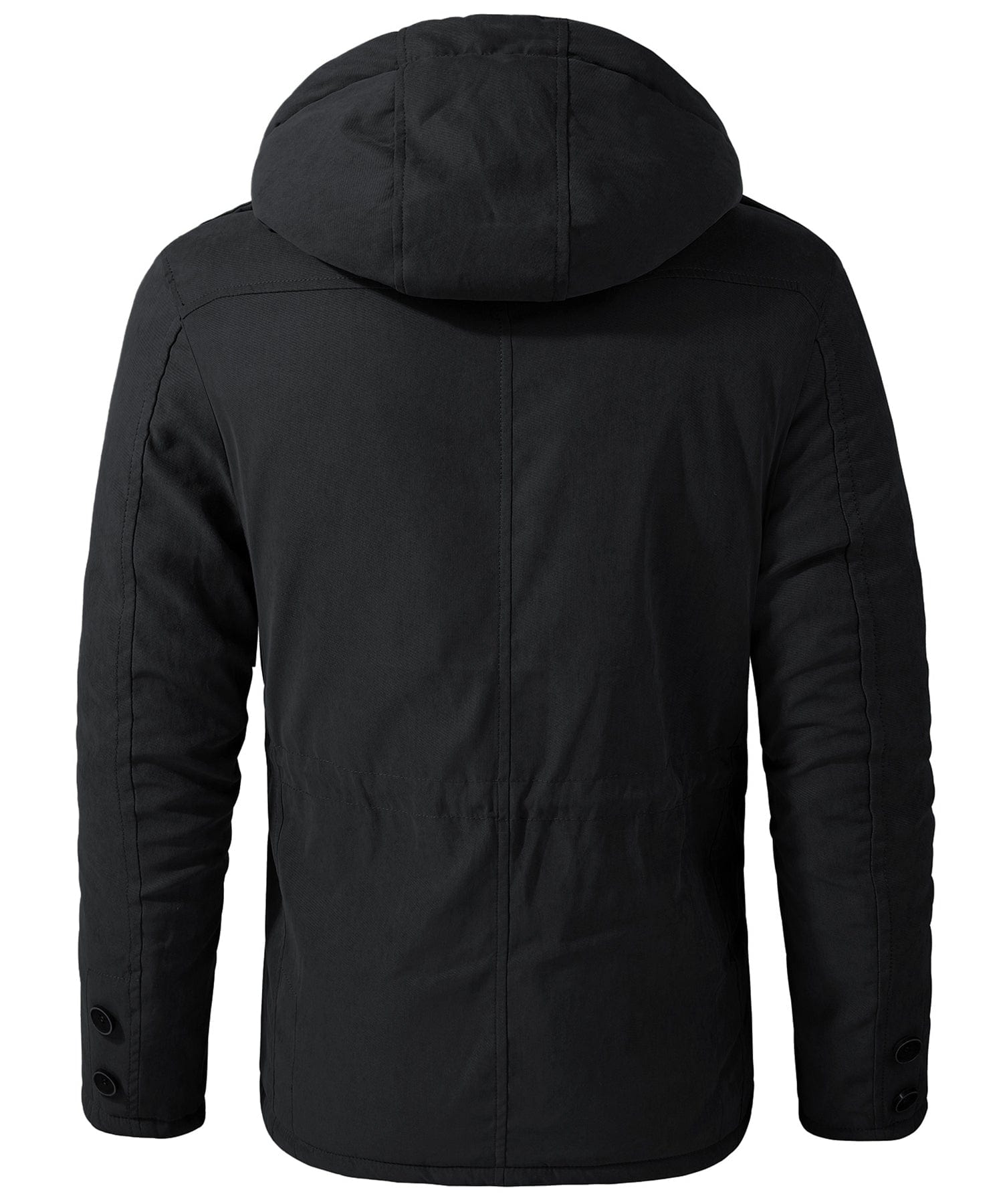 Jacket Insulated Fleece Lined Heavyweight Hood