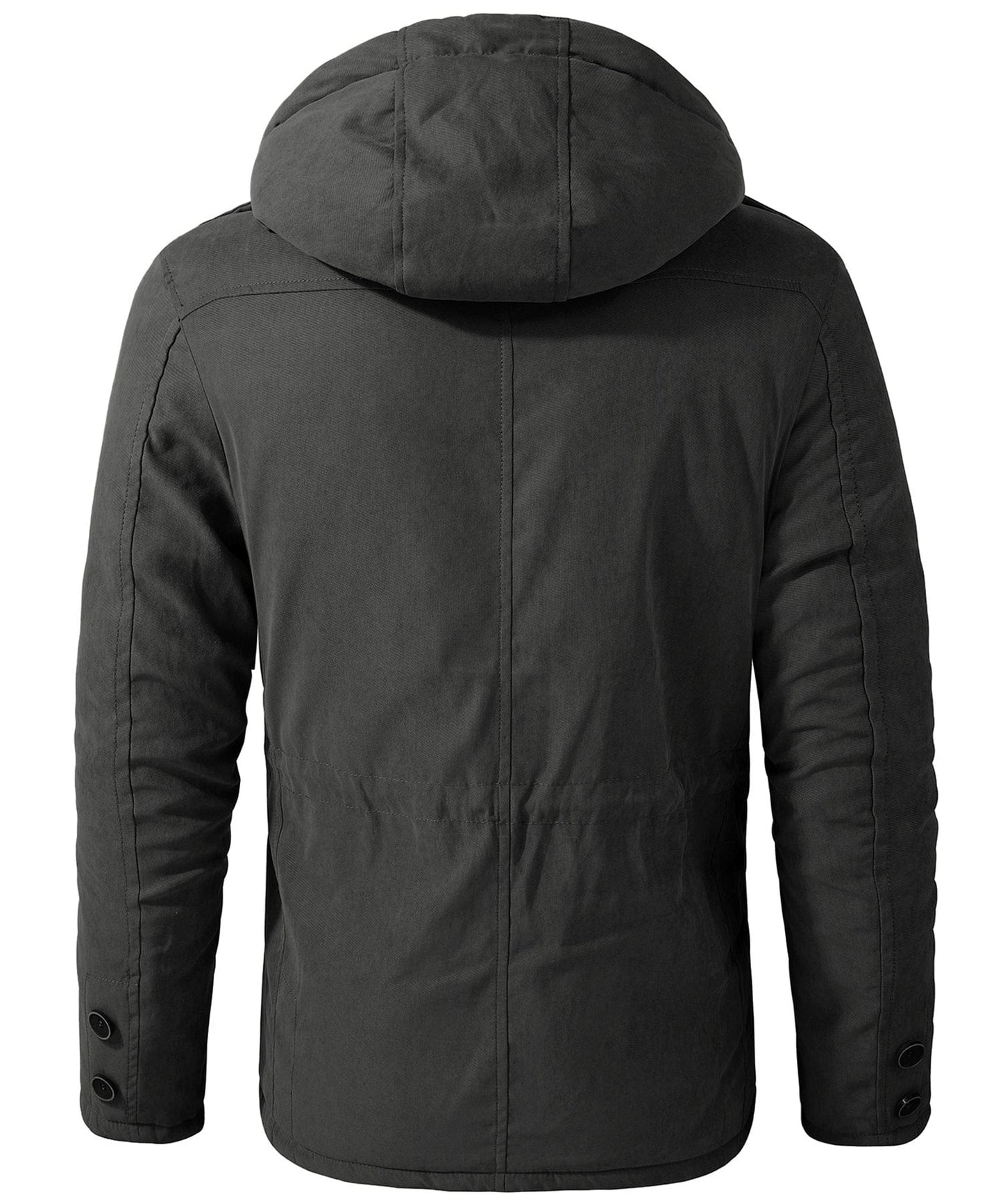 Jacket Insulated Fleece Lined Heavyweight Hood