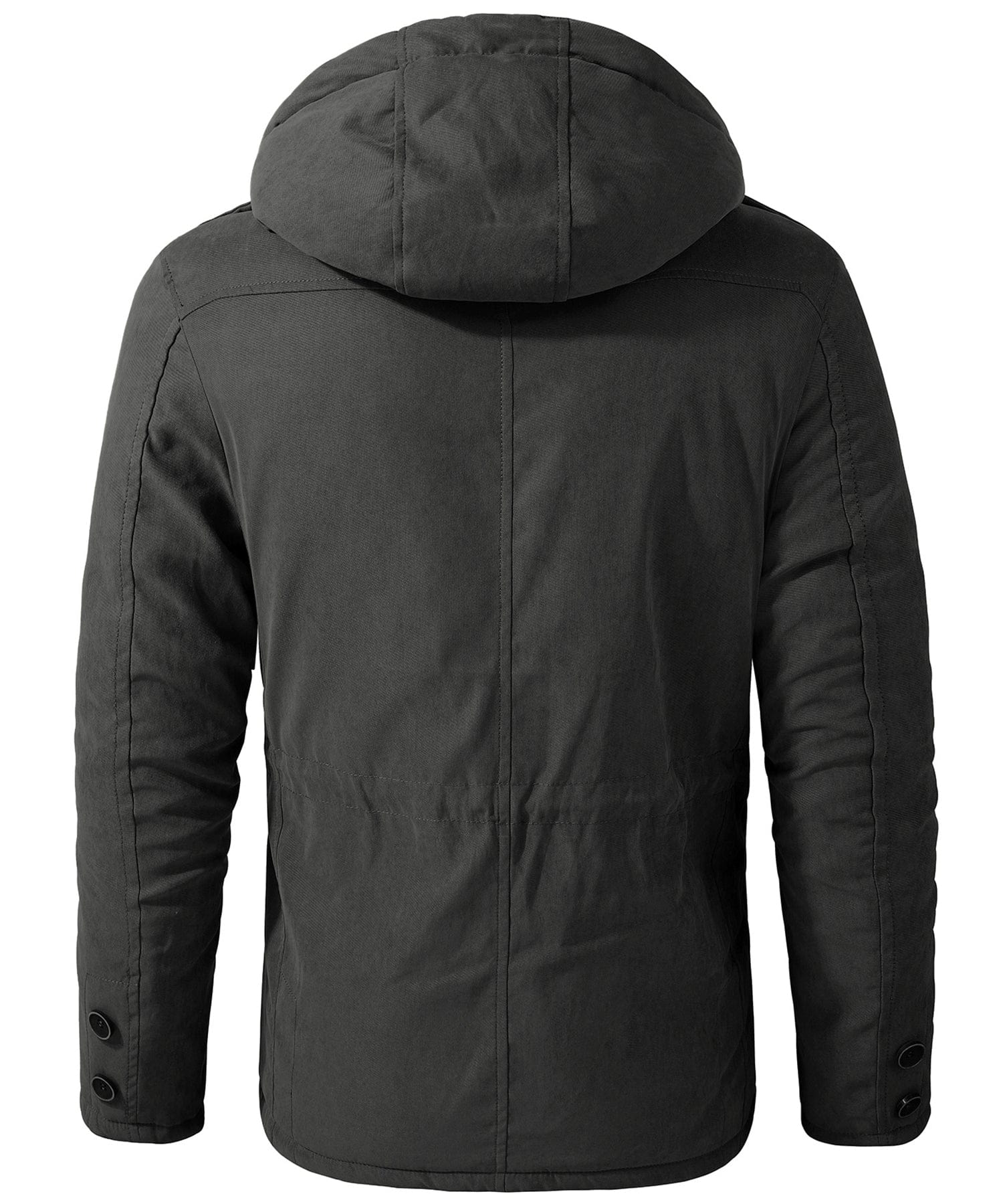 Jacket Insulated Fleece Lined Heavyweight Hood