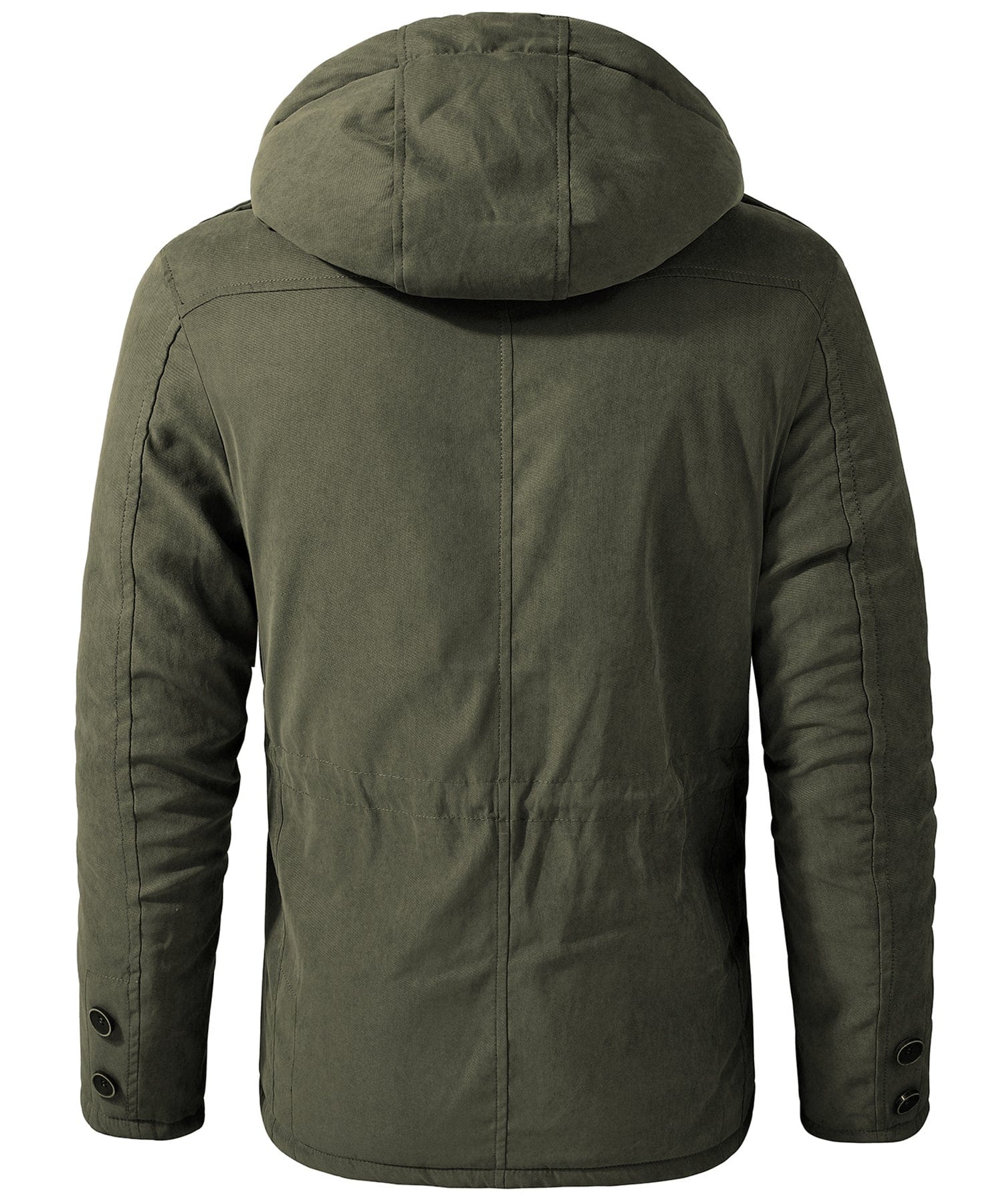Jacket Insulated Fleece Lined Heavyweight Hood