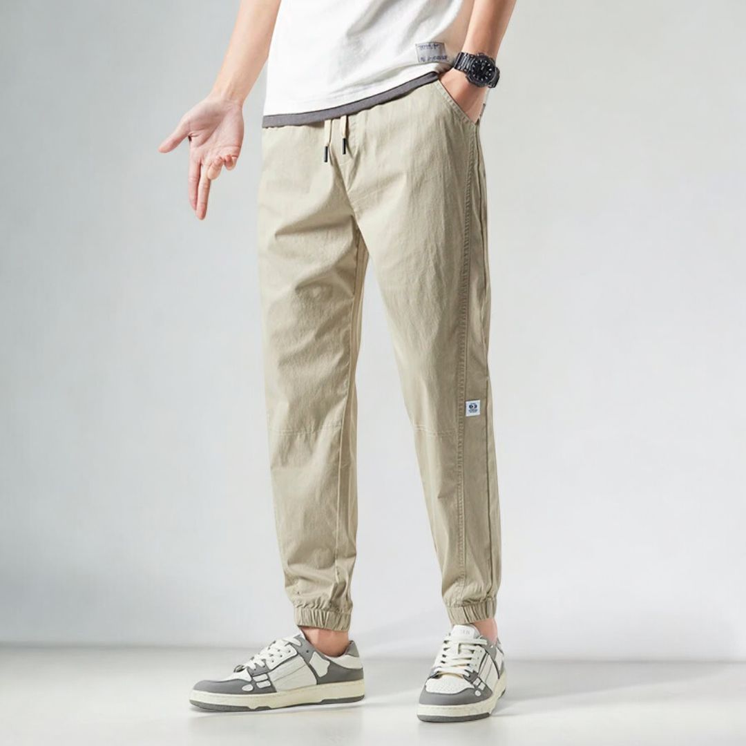 Jogger Pants Japanese Broadcloth Elastic Waistband
