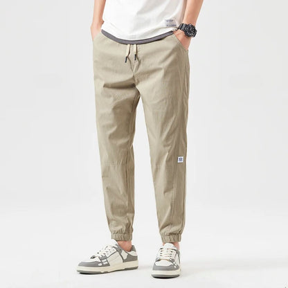 Jogger Pants Japanese Broadcloth Elastic Waistband