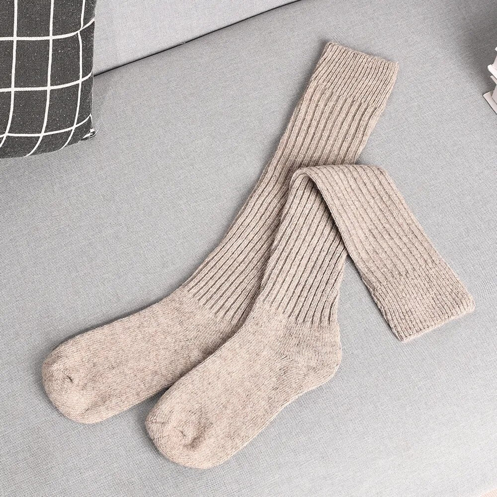 Knee High Cashmere Socks Buttery Soft