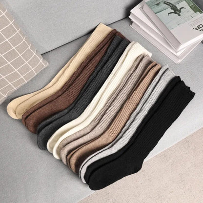 Knee High Cashmere Socks Buttery Soft